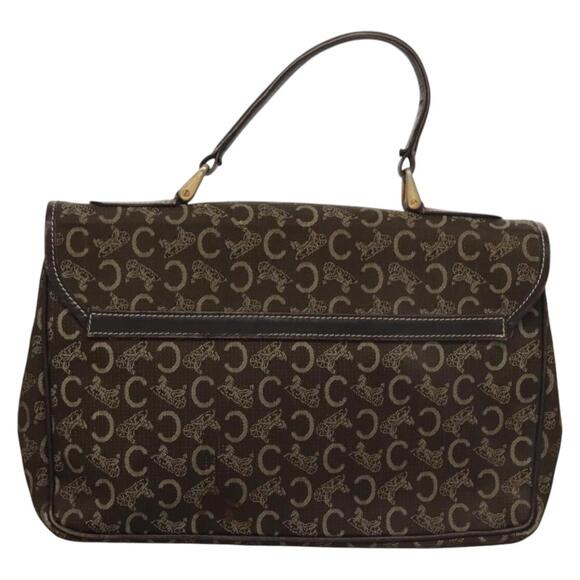 CELINE C Sulky Hand Bag Canvas Brown - Picture 2 of 16